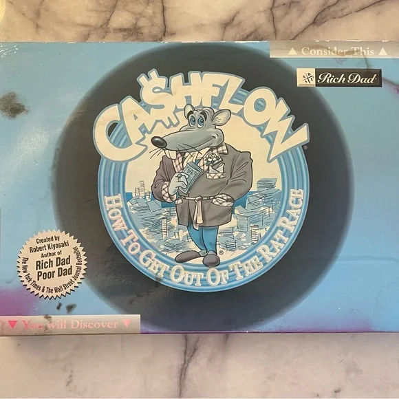 Cashflow Board Game by Richard Dad Poor Dad